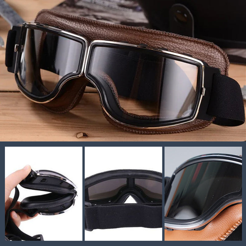Lisslune | Vintage Motorcycle Goggles
