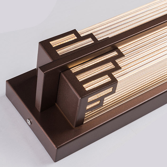 Lisslune | LumaRay Waterproof LED Wall Light | Stainless Steel Glass | Rectangular | Outdoor Lighting Terrace
