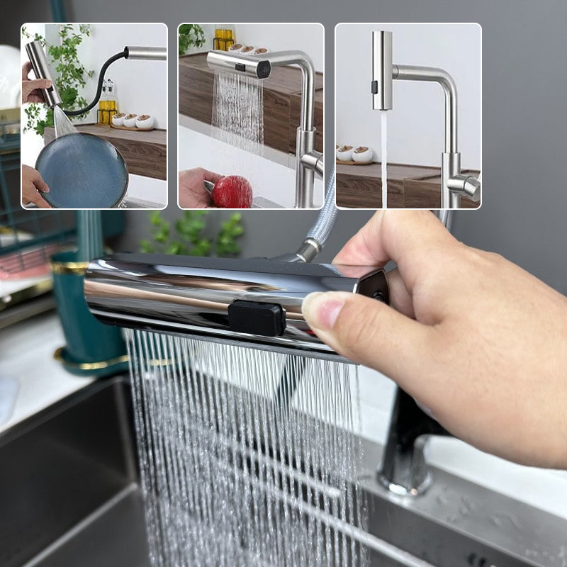Lisslune | Waterfall Kitchen Faucet
