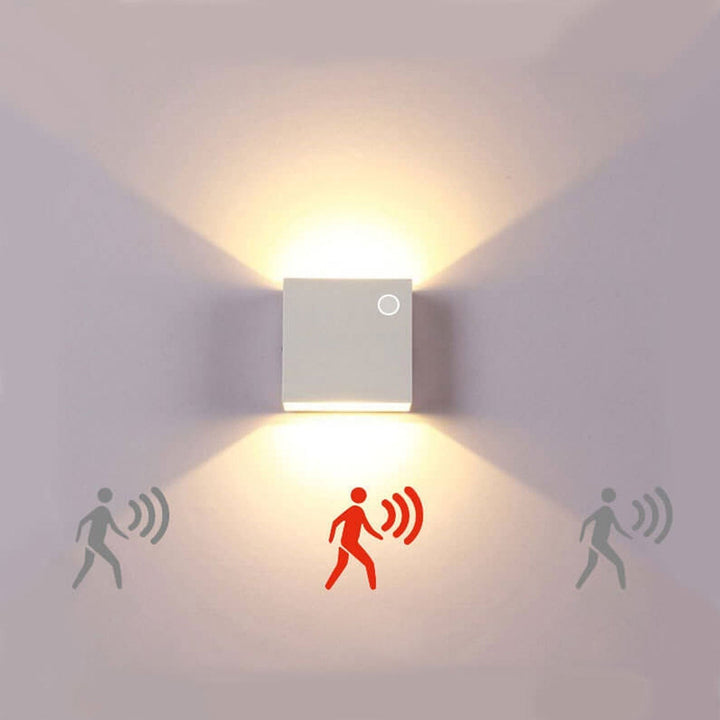 Lisslune | Smart LED Wall Light with Motion Sensor – Indoor & Outdoor Modern Lighting