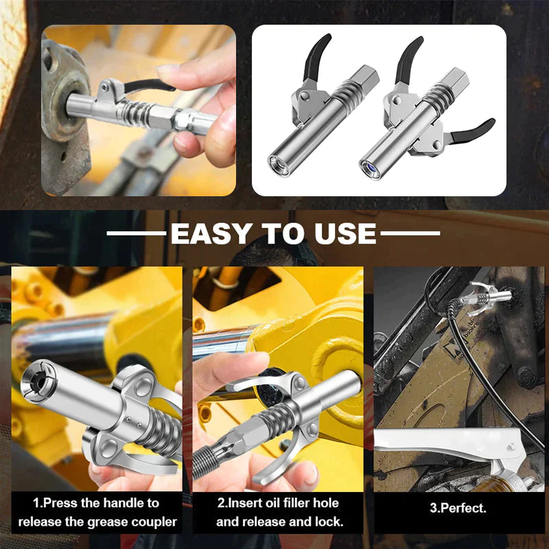 Lisslune | Strong lock on lubricating couplings