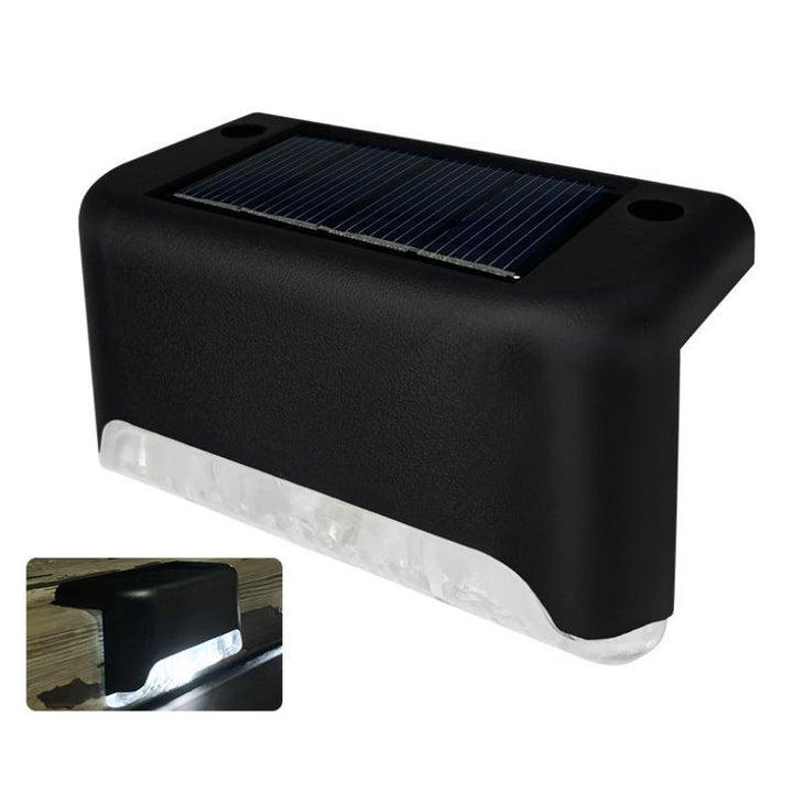 Lisslune | Waterproof Stair Solar Lights for Outdoors (4 pieces)