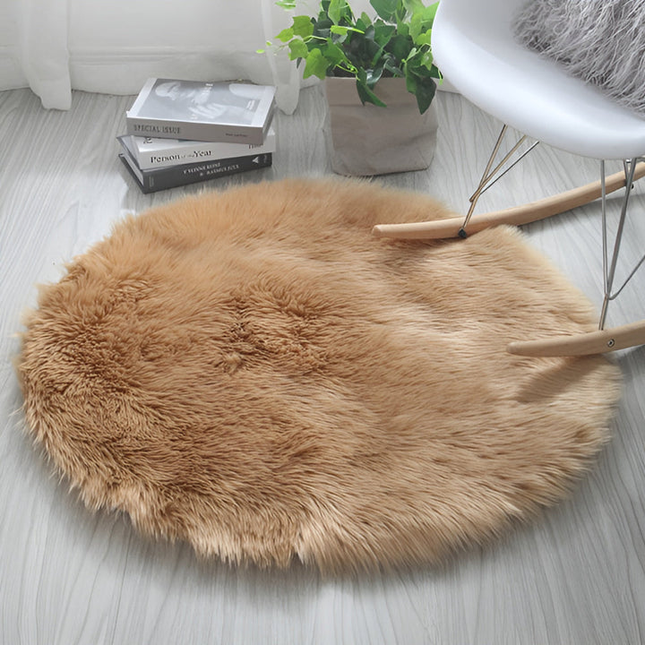 Lisslune | Round Cloud Soft Plush Rug