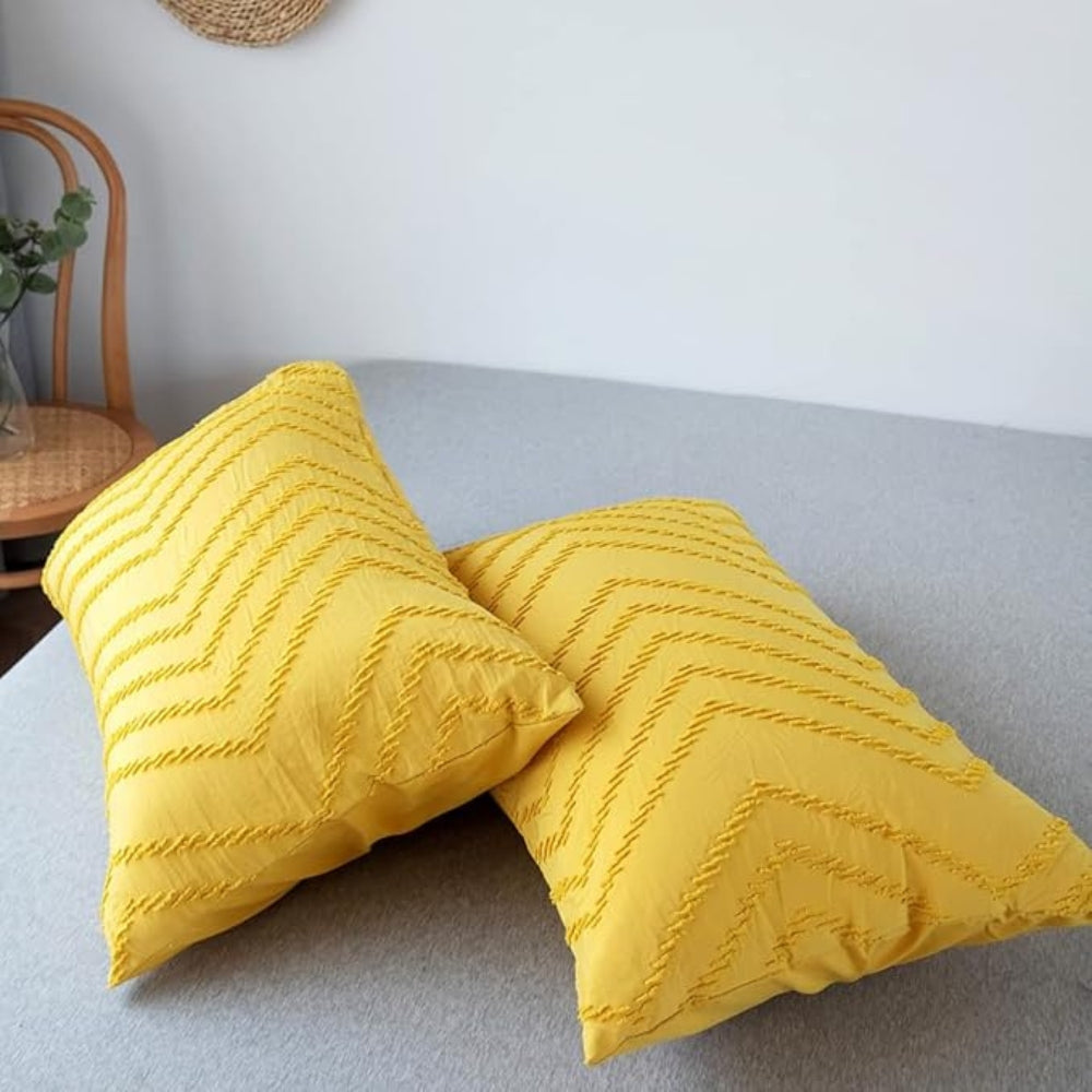Lisslune | Chevron Plush Quilt Cover | 3pcs Set
