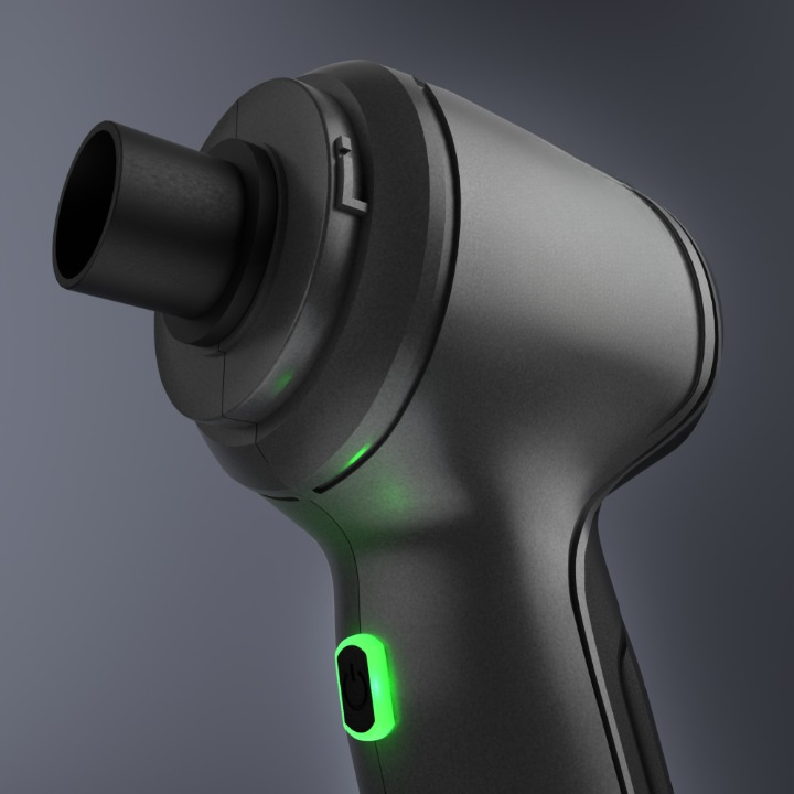 Lisslune | DualFlow Vacuum Cleaner – Portable 2-in-1 Vacuum Cleaner and Air Compression System