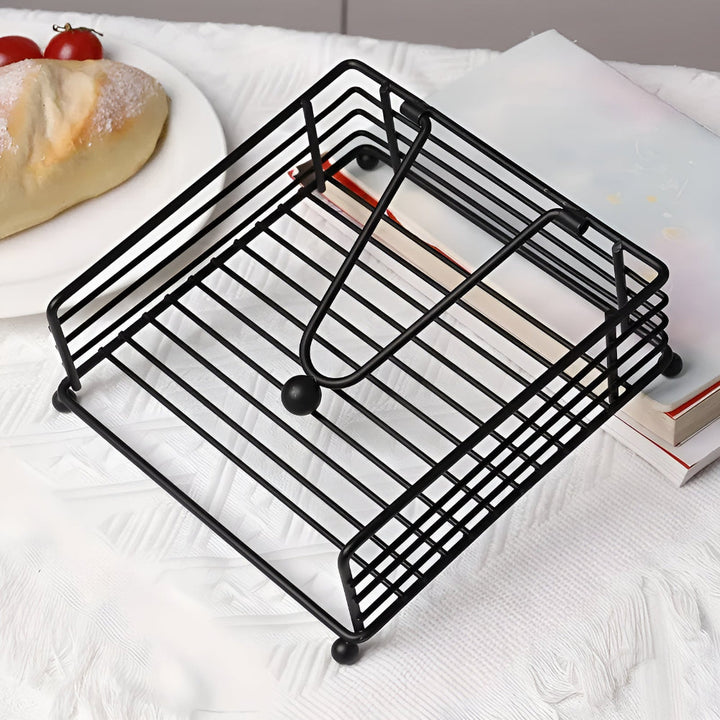 Lisslune | Sleek Iron Napkin Holder