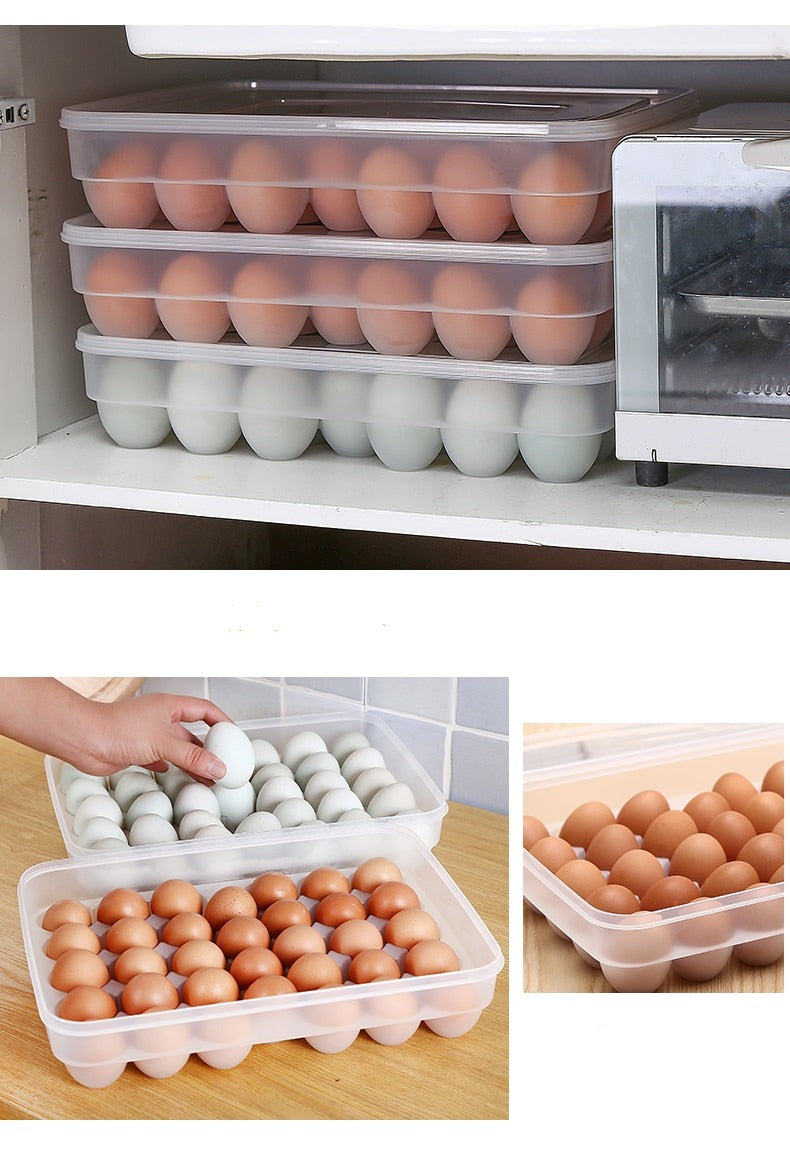 Lisslune | Japanese-Style Plastic Duck Egg Storage Box