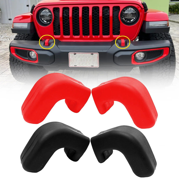 Lisslune | Jeep Wrangler & Gladiator Front Bumper Tow Hook Cover