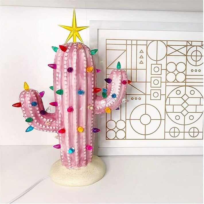 Lisslune | Vintage Christmas Luminous Cactus