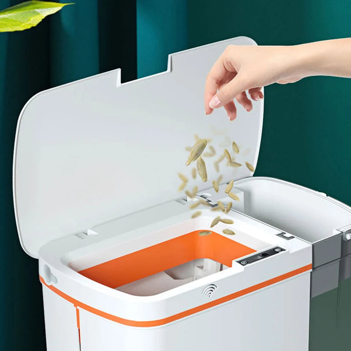 Lisslune | Double Storage Liquid Separator Trash Can