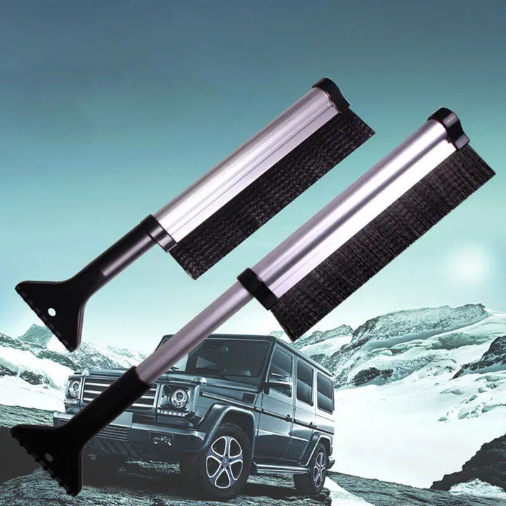 Lisslune | Expandable Car Ice Scraper with Snow Brush: Quick and Efficient Winter Cleaning