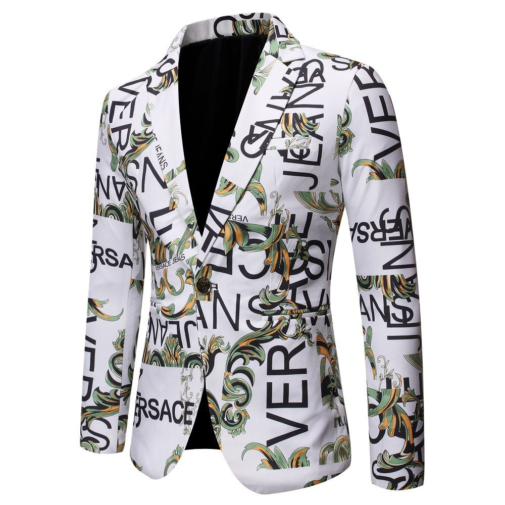 Men's stylish blazer with eye-catching design Lisslune