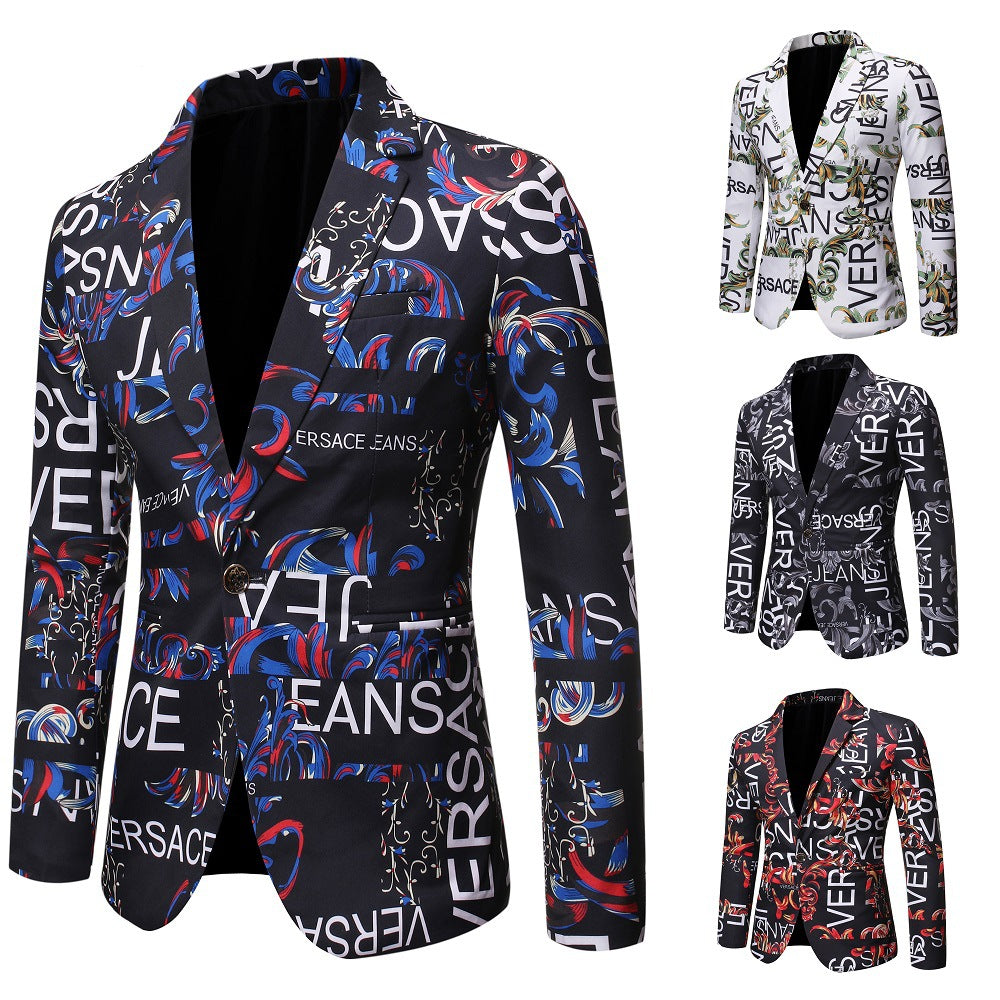 Men's stylish blazer with eye-catching design Lisslune