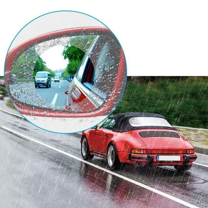 Lisslune | Car rearview mirror protective film, rainproof film, highly rainproof, anti-fog, clear visibility-2pcs