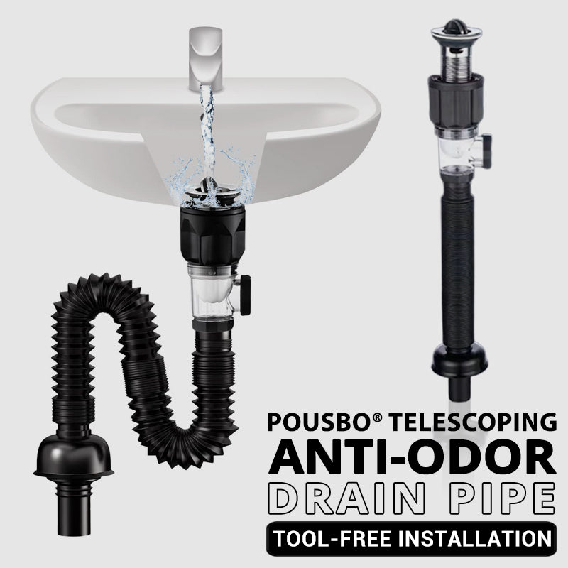 Lisslune | Telescopic drain pipe against odor