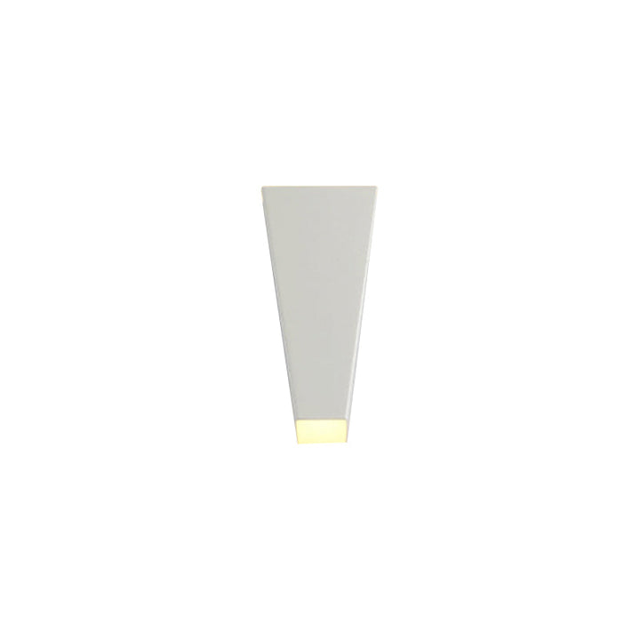 Skørter | Simple Style Trapeze Wall Wash Light Aluminum Warm/White Lighting LED Nightstand Wall Lamp in Black/White