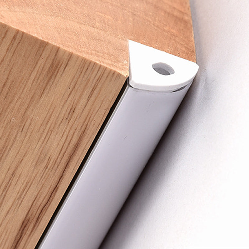 Skørter | Modern Linear Wooden Wall Lamp 1-Light LED Downlight Fixture for Bedroom