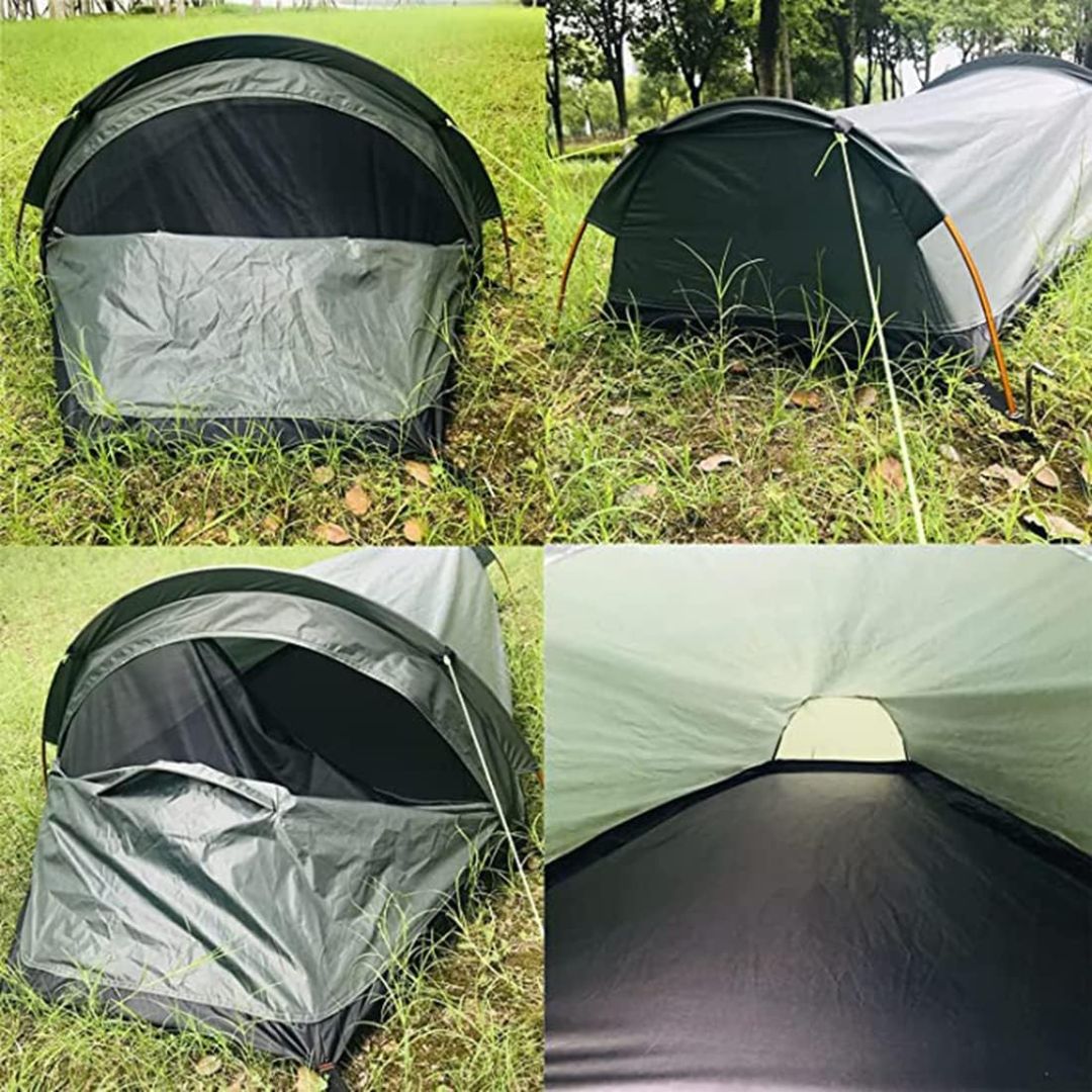 Lisslune | 1-Person Lightweight Waterproof Camping Tent – Compact & Easy Setup