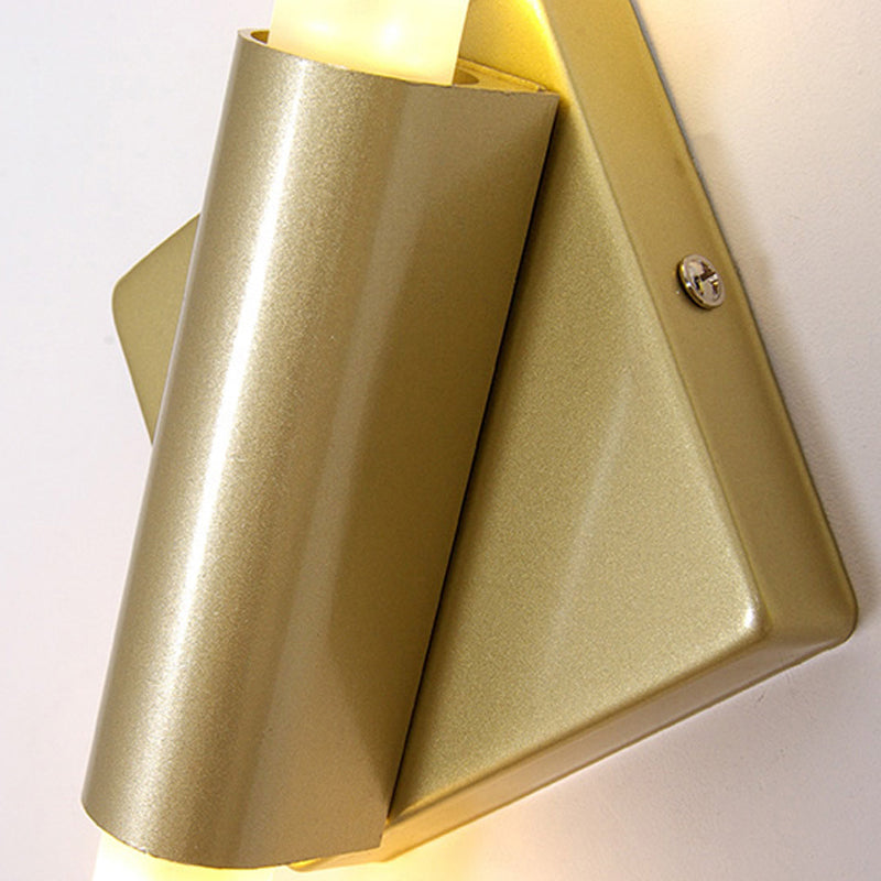 Lisslune | Rotatable linear wall lamp Postmodern metal 2/4 heads gold wall mounting light
