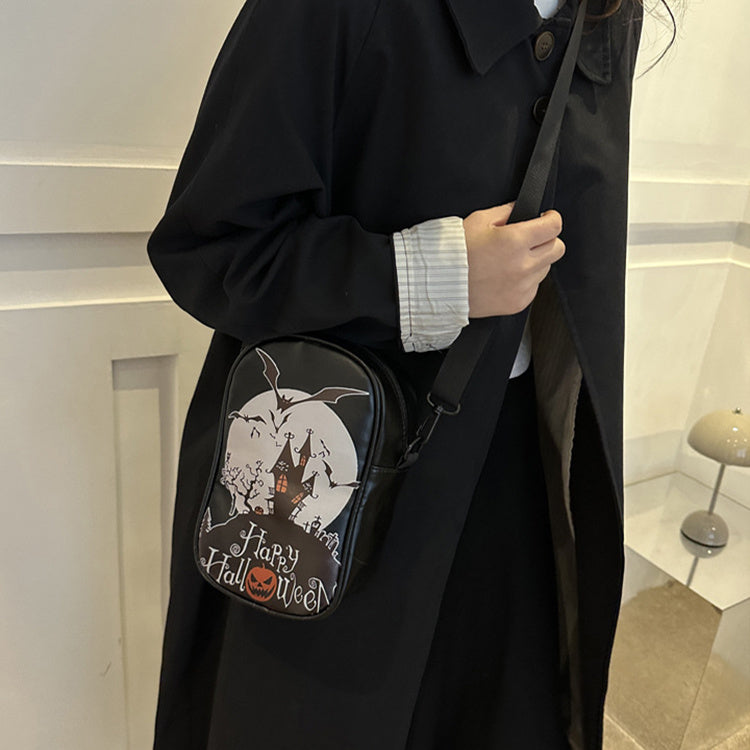 Lisslune | Halloween Shoulder Bag – Handbag in Creepy Style
