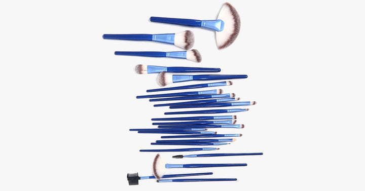 Lisslune | Ocean Blue 24-piece Brush Set