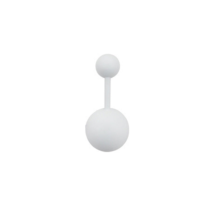 Lisslune | 1/2 Light Bedroom Wall Lamp with Molecular Acrylic Shade White Reading Wall Lamp in Warm/White Light
