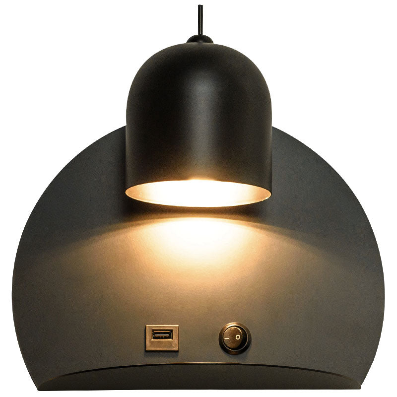 Lisslune | Supporter Design Metal Wall Light 1 Light Modern Simple Wall Lamp for Study