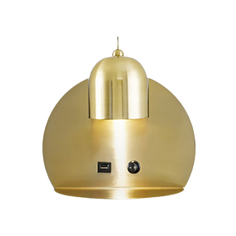 Lisslune | Supporter Design Metal Wall Light 1 Light Modern Simple Wall Lamp for Study