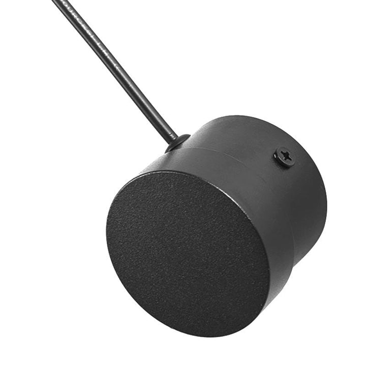Lisslune | Modern simple drum shade wall light metal LED wall light for the bedroom in white/warm light