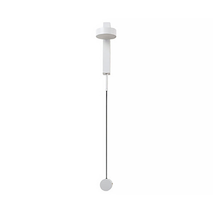Lisslune | Modern simple drum shade wall light metal LED wall light for the bedroom in white/warm light