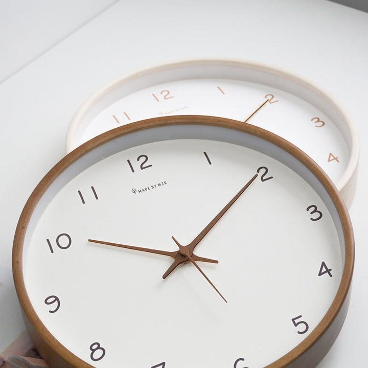 Lisslune | TimberClock - Solid Wood Analog Clock