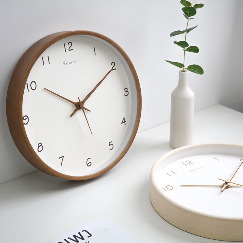Lisslune | TimberClock - Solid Wood Analog Clock