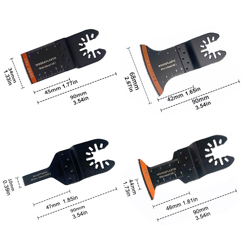 Lisslune | General Curved Saw Blades for Woodworking (20 Pieces)