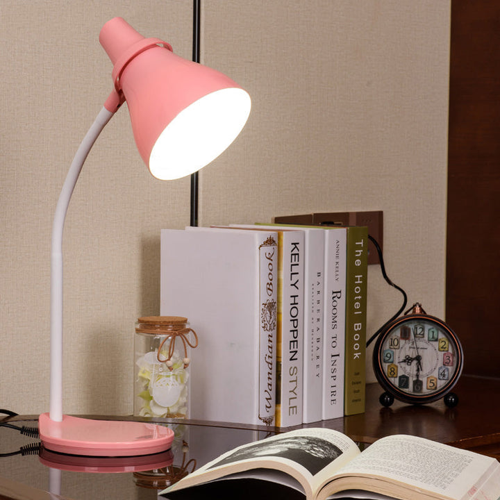 Lisslune | MacaronGlow – Table lamp with flexible horn shade