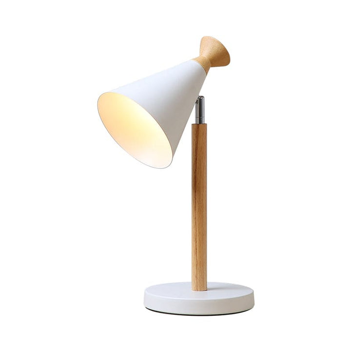 Lisslune | NordicGlow – Modern Rustic Lamp with Cone Design