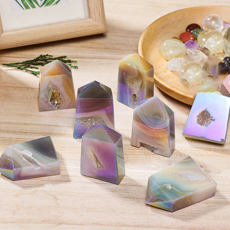 Lisslune | Frendorf Angel Aura Quartz Crystal Sticks Gemstone Decor