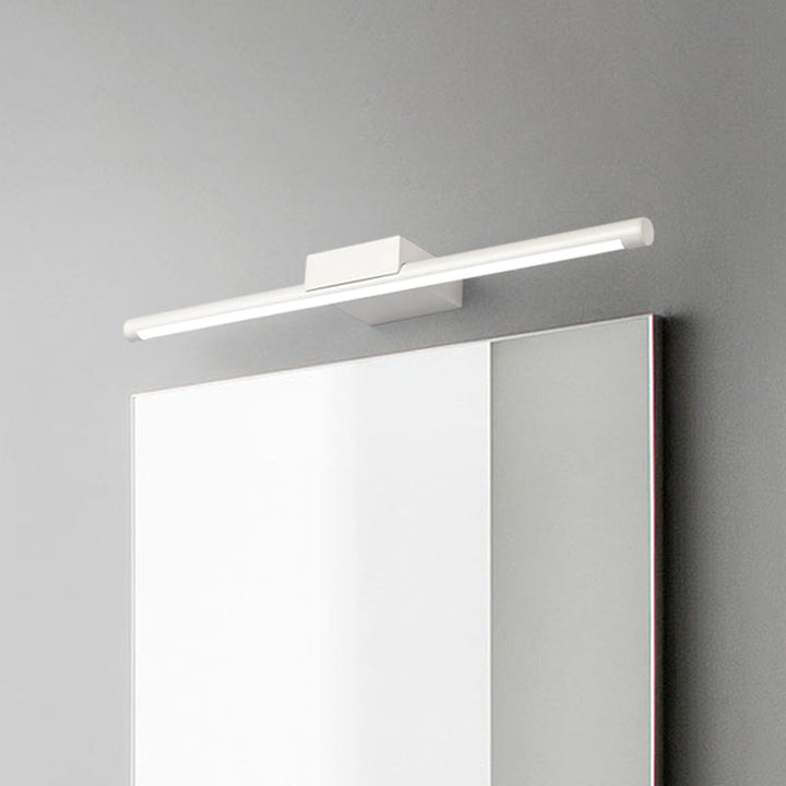 Lisslune | Pole Vanity Lighting Simplicity Metal White LED Wall Mounted Light in Warm/ White Light, 16"/19.5"/23.5" Length