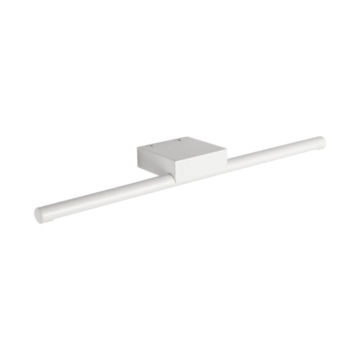 Lisslune | Pole Vanity Lighting Simplicity Metal White LED Wall Mounted Light in Warm/ White Light, 16"/19.5"/23.5" Length