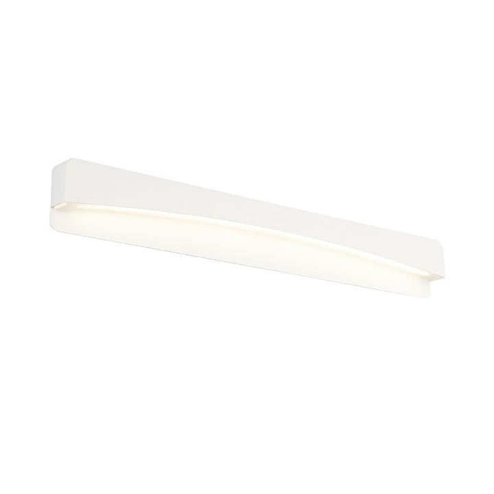 Lisslune | 16.5"/20.5"/24.5" L LED Bathroom Vanity Light Modernism White Surface Wall Light with Rectangular Metal Shade