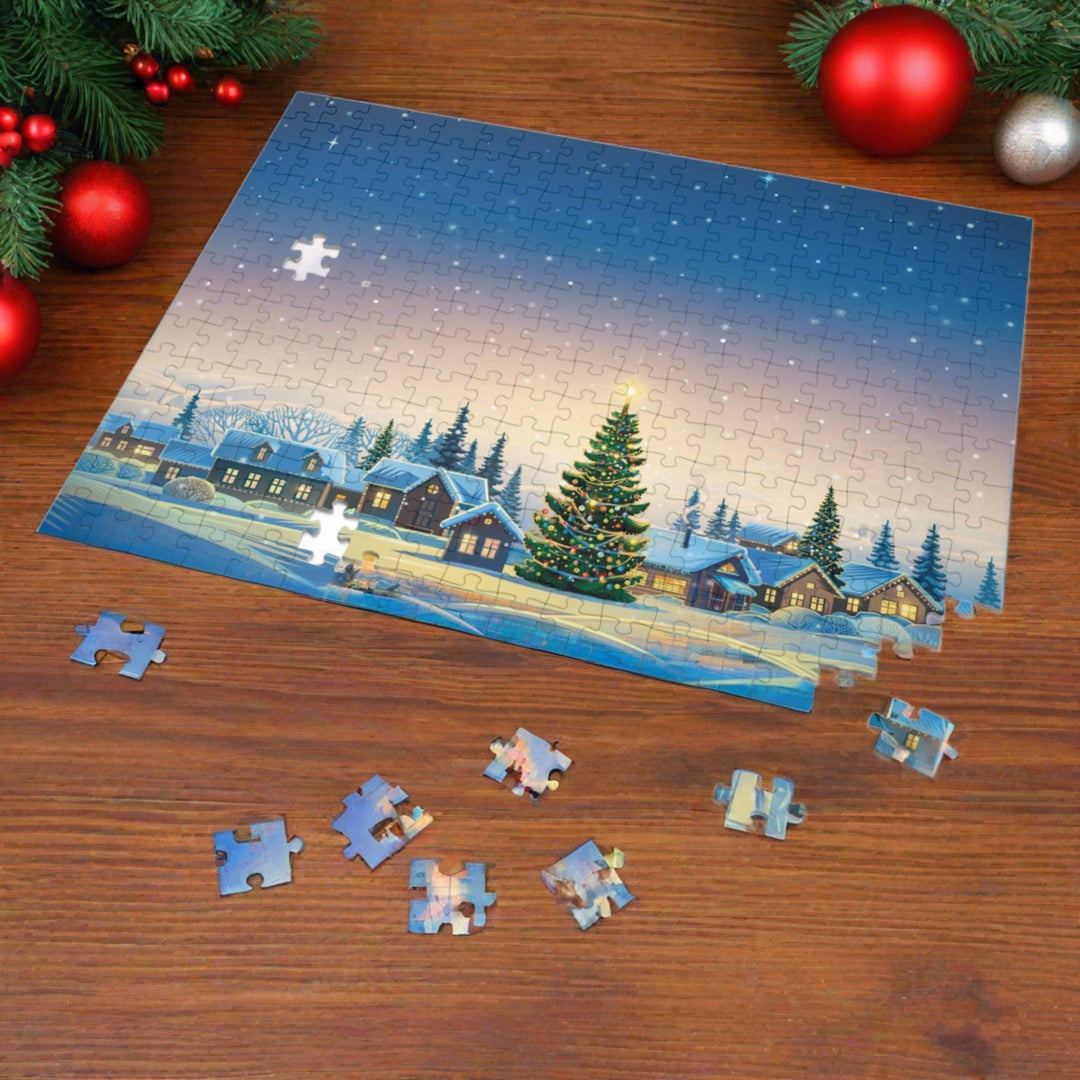 Lisslune | Christmas Joy Puzzle Set - Ultimate Family Fun Experience