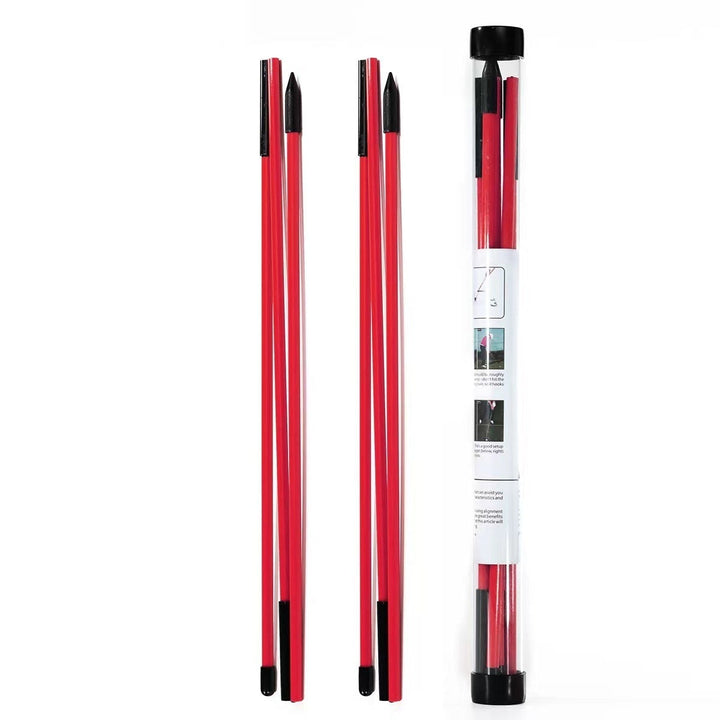 Lisslune | Factory Direct Sale Three-fold Directional Stick 2 Pack Golf Pointers Swing Practice Aid