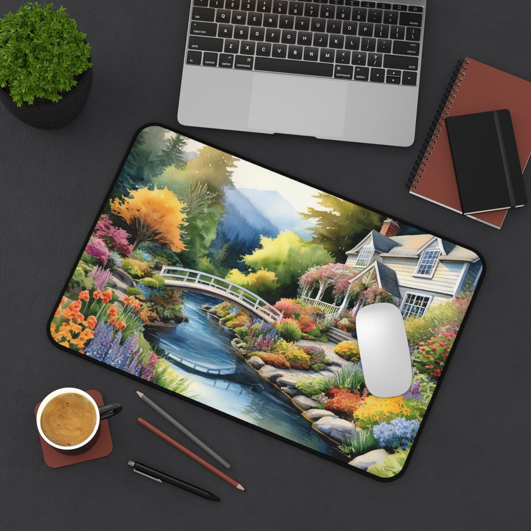 Lisslune | Customizable Neoprene Desk Mat for an Inspired Work Environment