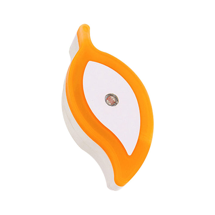 Skørter | Plastic Leaf Mini Wall Light Ideas Cartoon Green/Pink/White Plug-in LED Night Light for Nursery