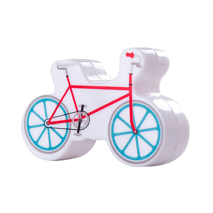 Skørter | Children Style Bike Night Light Plastic Boys Bed Lamp LED Wall Lighting in Red with Plug