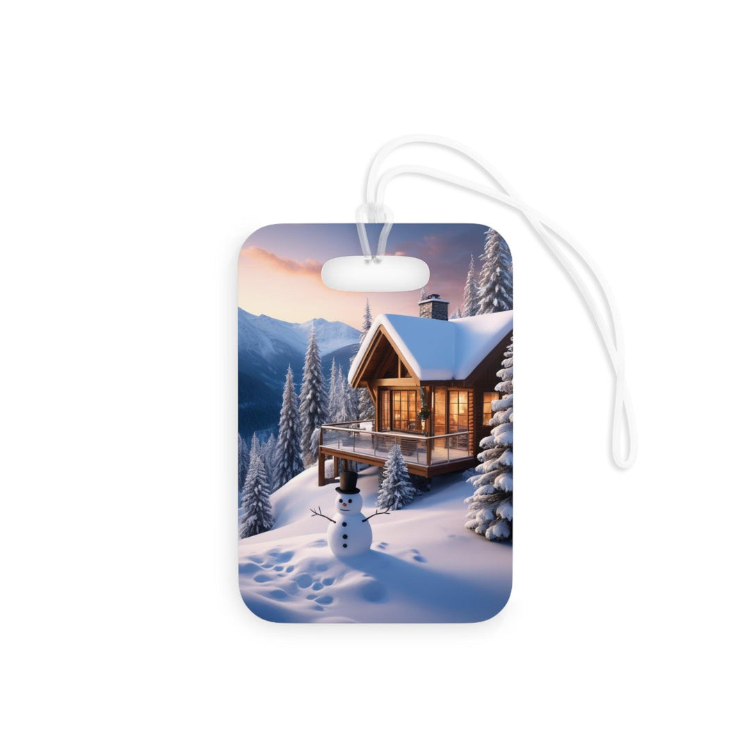 Lisslune | Festive Puppy Travel Tag for Vacation Adventurers