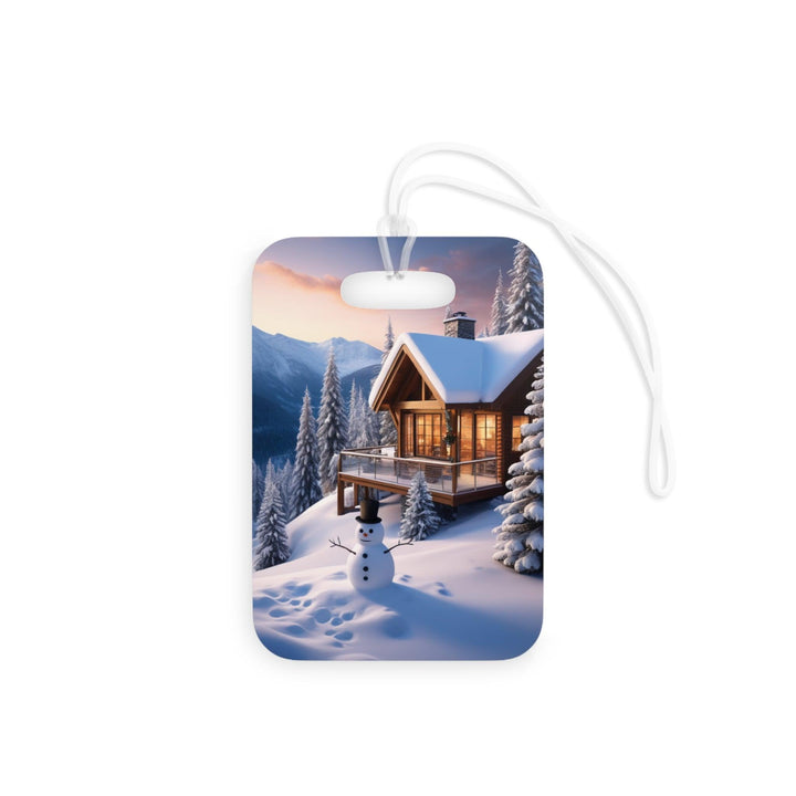 Lisslune | Festive Puppy Travel Tag for Vacation Adventurers