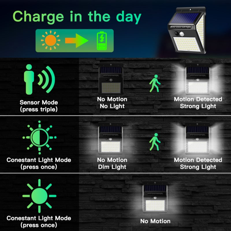 Lisslune | Solar Security Outdoor Light