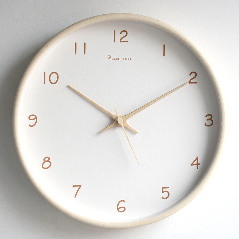 Lisslune | TimberClock - Solid Wood Analog Clock