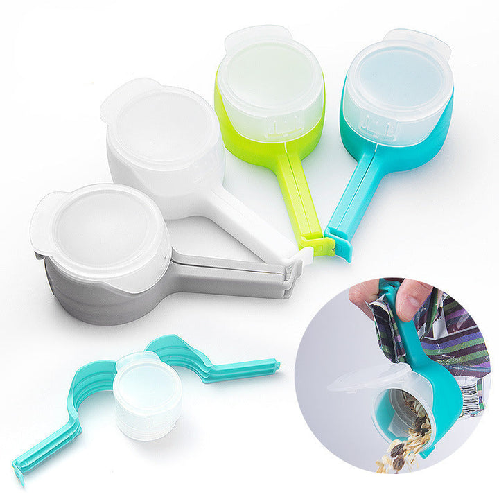 Lisslune | Food Closure Clips with Integrated Opening 3-Piece Set
