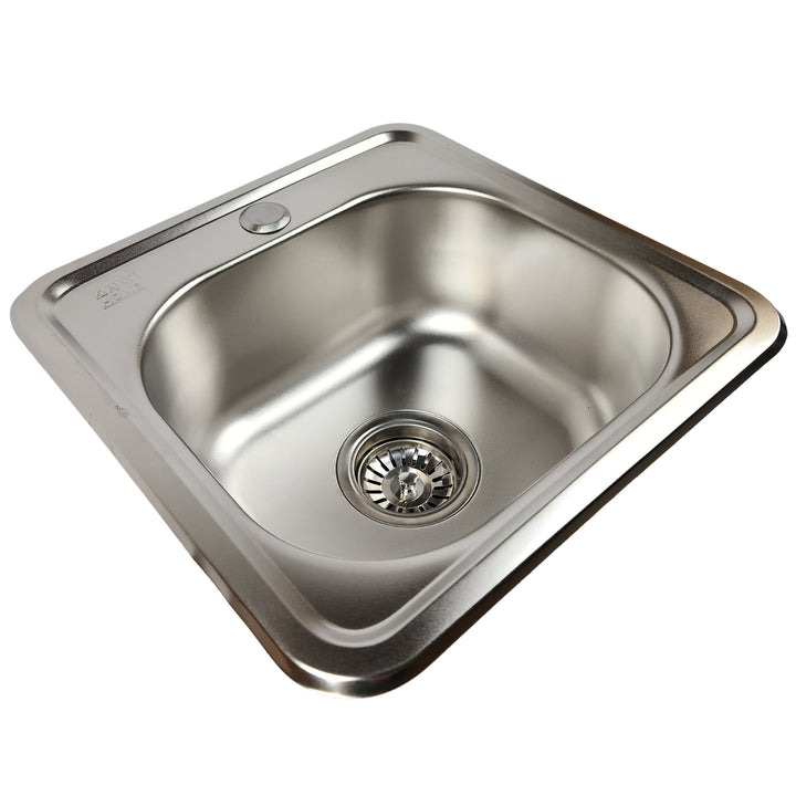 Lisslune | Stainless Steel Sink Satin 38x38x16 cm